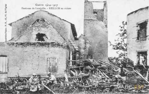 Reillon en ruines (Meurthe-et-Moselle)